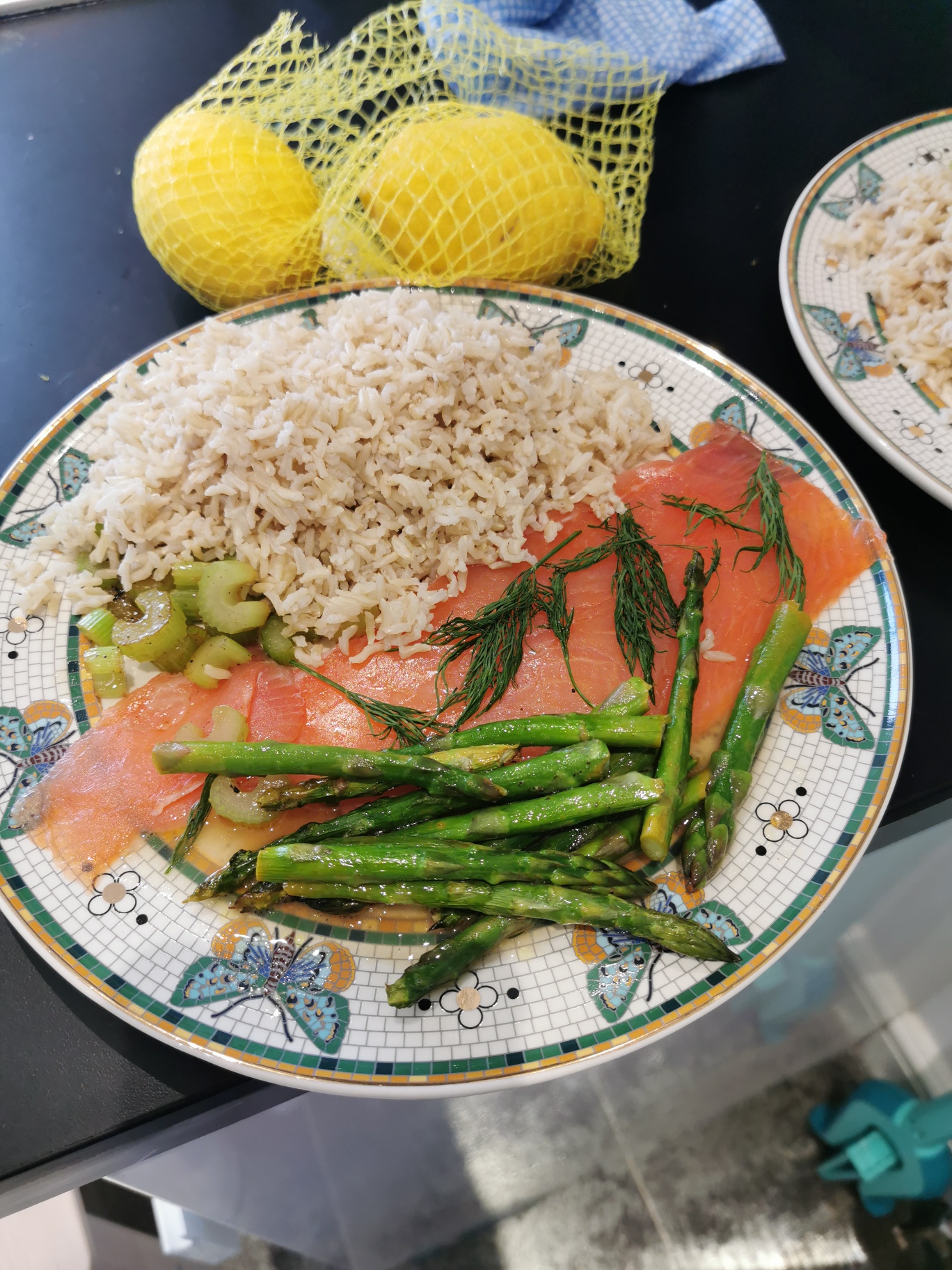 Smoked Salmon and Asparagus